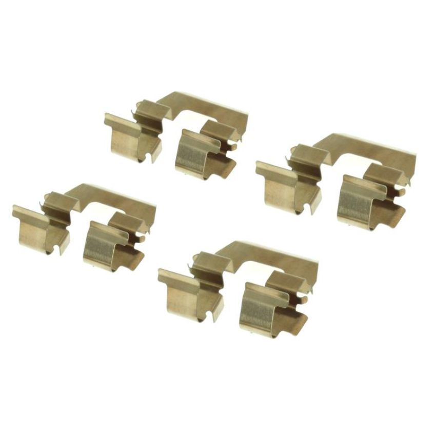 CENTRIC PARTS 102.07540 C-Tek Semi-Metallic Brake Pads with Shims