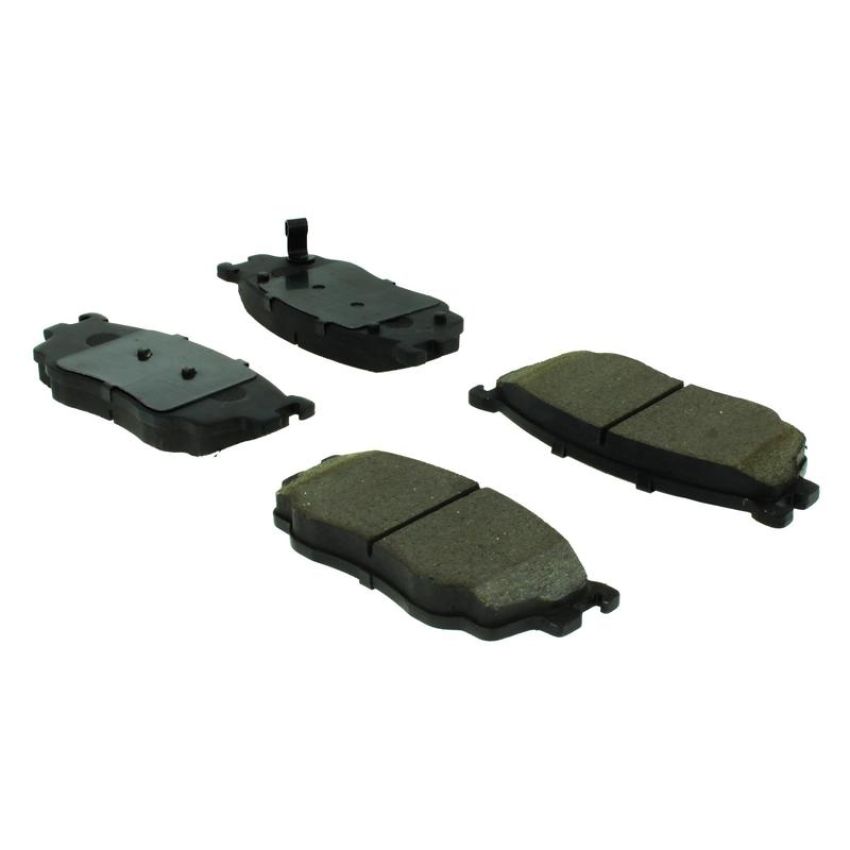 CENTRIC PARTS 102.07550 C-Tek Semi-Metallic Brake Pads with Shims