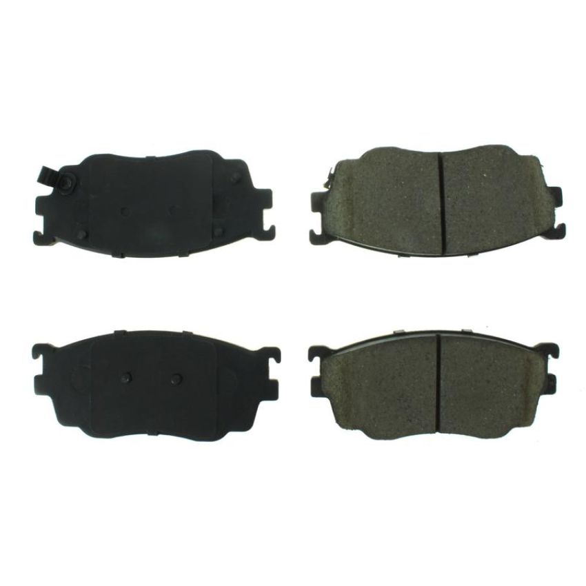CENTRIC PARTS 102.07550 C-Tek Semi-Metallic Brake Pads with Shims