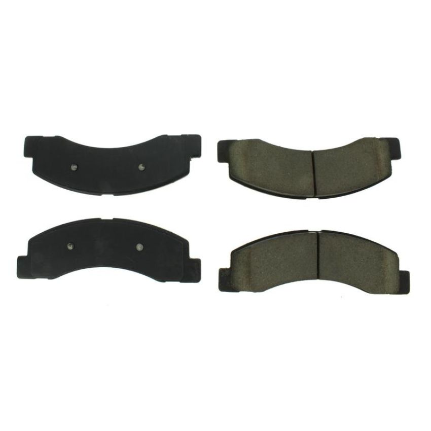 CENTRIC PARTS 102.07560 C-Tek Semi-Metallic Brake Pads with Shims