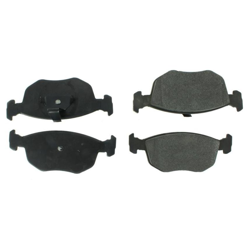 CENTRIC PARTS 102.07620 C-Tek Semi-Metallic Brake Pads with Shims