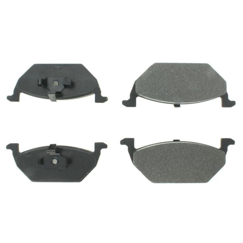 CENTRIC PARTS 102.07680 C-Tek Semi-Metallic Brake Pads with Shims