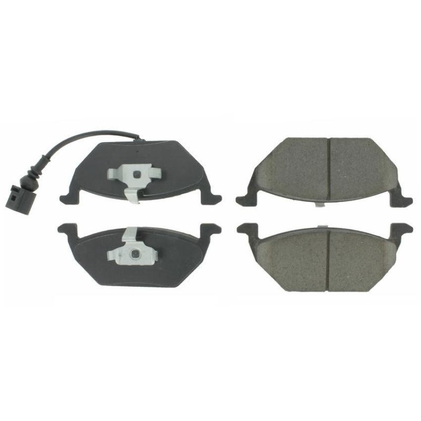CENTRIC PARTS 102.07681 C-Tek Semi-Metallic Brake Pads with Shims