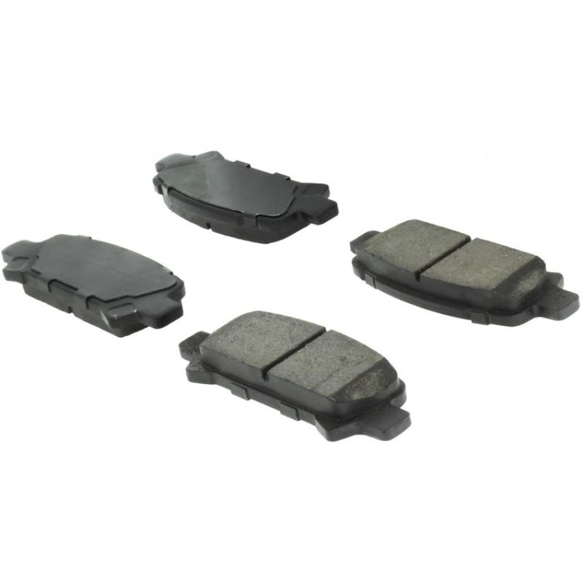 CENTRIC PARTS 102.07700 C-Tek Semi-Metallic Brake Pads with Shims