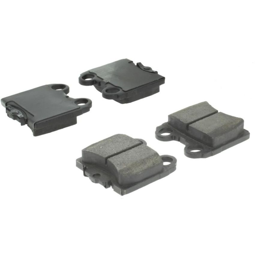 CENTRIC PARTS 102.07710 C-Tek Semi-Metallic Brake Pads with Shims