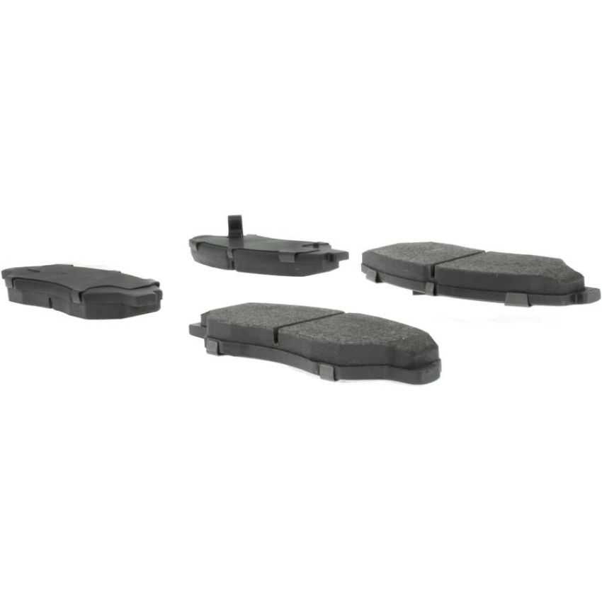 CENTRIC PARTS 102.07740 C-Tek Semi-Metallic Brake Pads with Shims
