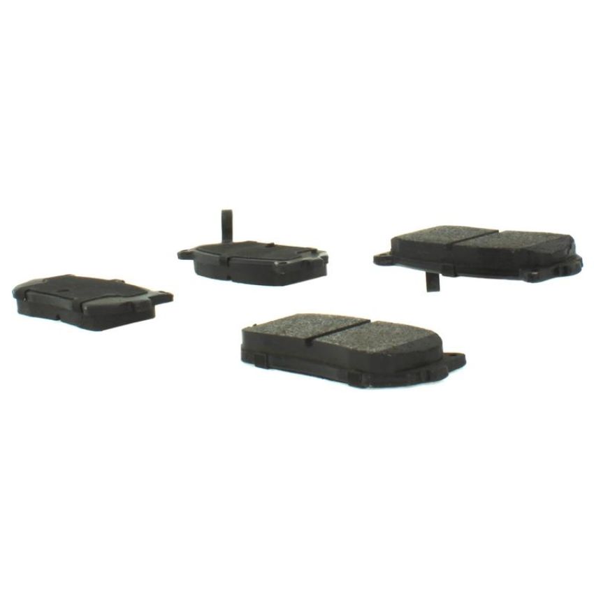 CENTRIC PARTS 102.07750 C-Tek Semi-Metallic Brake Pads with Shims
