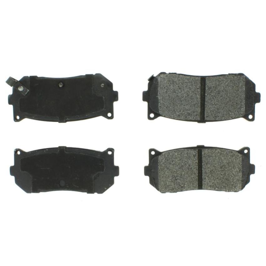 CENTRIC PARTS 102.07750 C-Tek Semi-Metallic Brake Pads with Shims