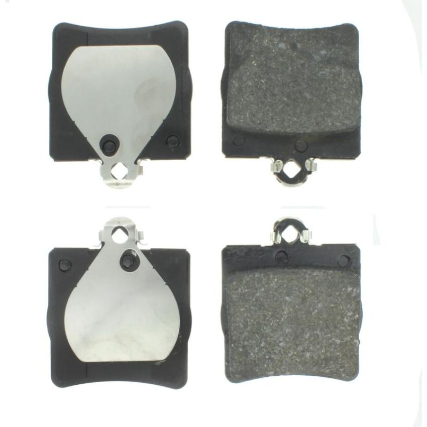 CENTRIC PARTS 102.07790 C-Tek Semi-Metallic Brake Pads with Shims