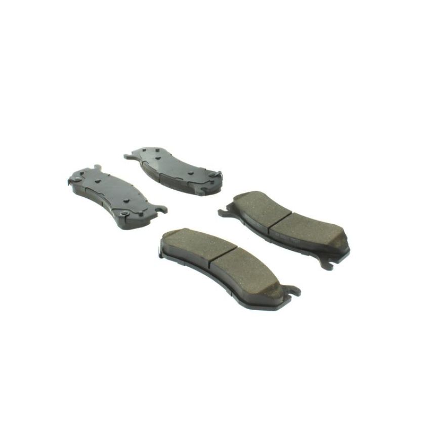 CENTRIC PARTS 102.07850 C-Tek Semi-Metallic Brake Pads with Shims