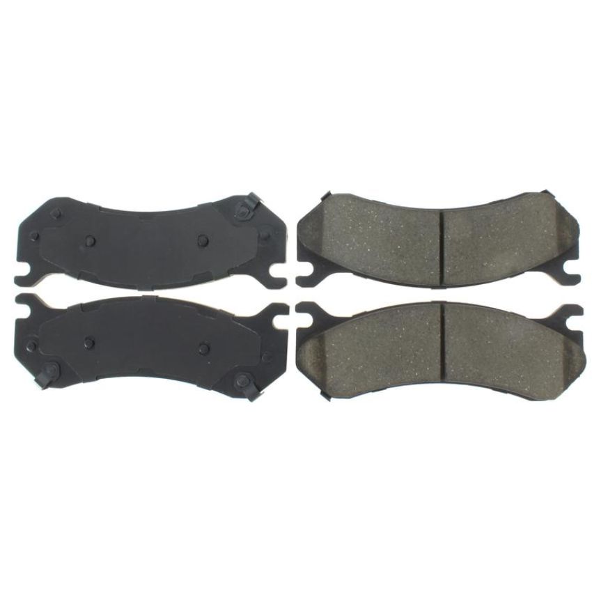 CENTRIC PARTS 102.07850 C-Tek Semi-Metallic Brake Pads with Shims