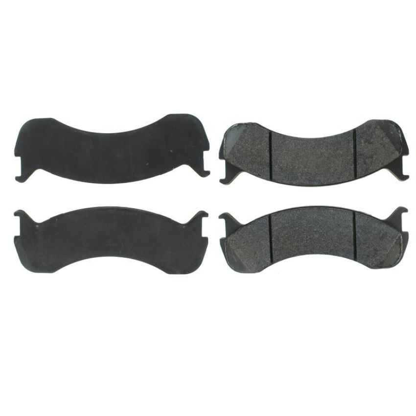 CENTRIC PARTS 102.07860 C-Tek Semi-Metallic Brake Pads with Shims