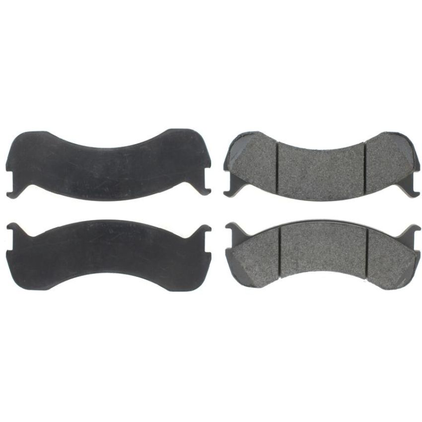 CENTRIC PARTS 102.07861 C-Tek Semi-Metallic Brake Pads with Shims