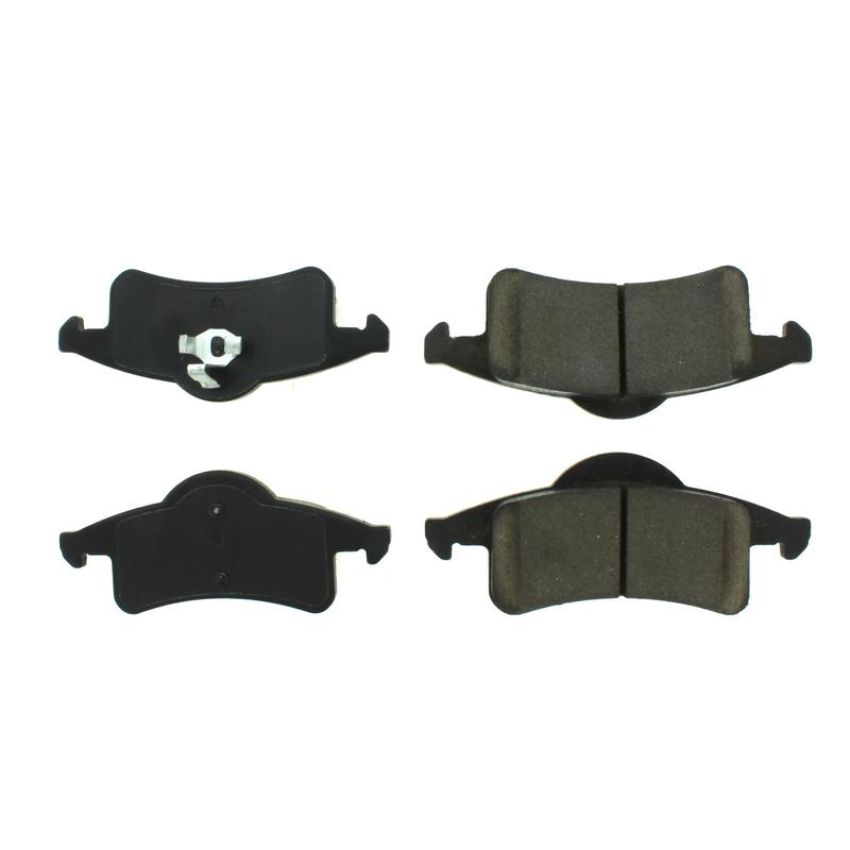 CENTRIC PARTS 102.07910 C-Tek Semi-Metallic Brake Pads with Shims
