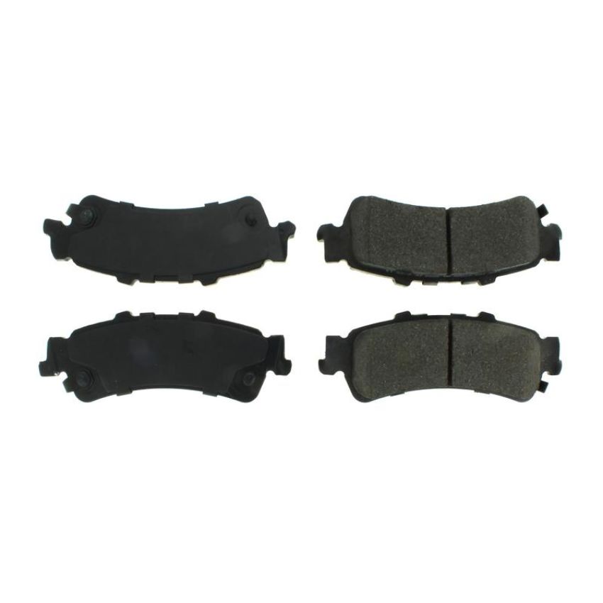 CENTRIC PARTS 102.07920 C-Tek Semi-Metallic Brake Pads with Shims