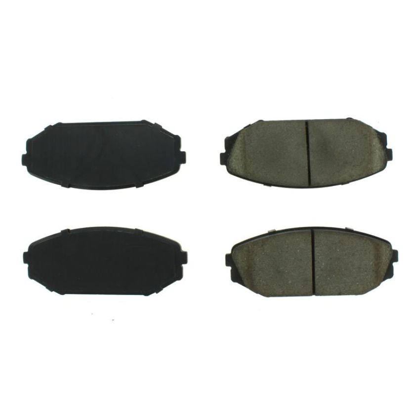 CENTRIC PARTS 102.07930 C-Tek Semi-Metallic Brake Pads with Shims