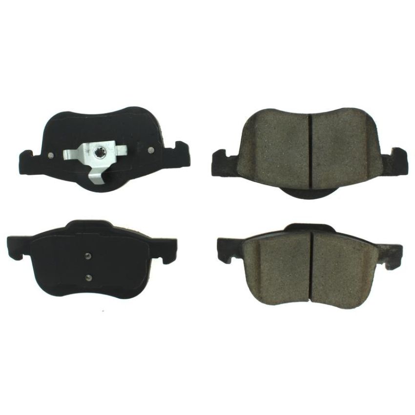 CENTRIC PARTS 102.07940 C-Tek Semi-Metallic Brake Pads with Shims