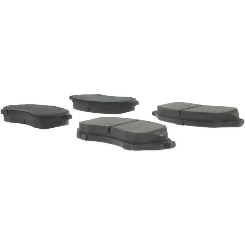 CENTRIC PARTS 102.07980 C-Tek Semi-Metallic Brake Pads with Shims