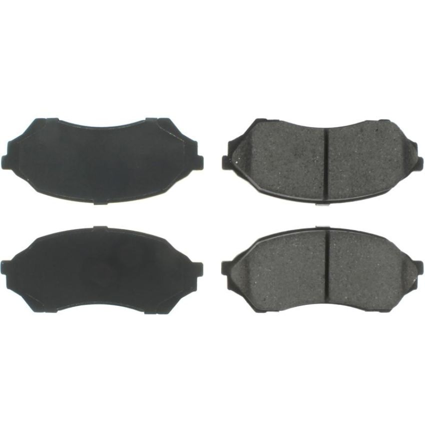 CENTRIC PARTS 102.07980 C-Tek Semi-Metallic Brake Pads with Shims