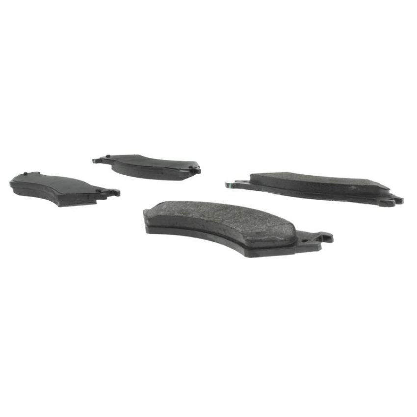 CENTRIC PARTS 102.08020 C-Tek Semi-Metallic Brake Pads with Shims