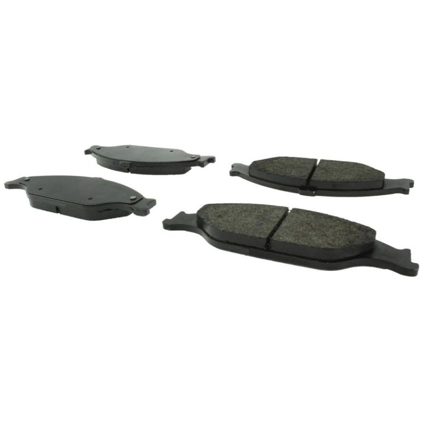 CENTRIC PARTS 102.08040 C-Tek Semi-Metallic Brake Pads with Shims