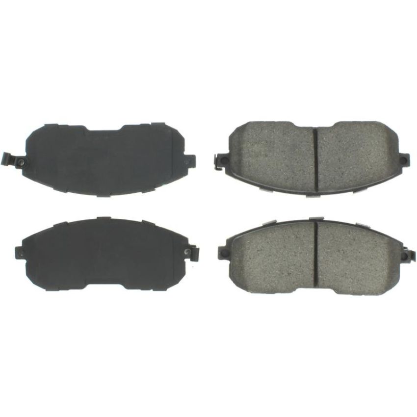 CENTRIC PARTS 102.08151 C-Tek Semi-Metallic Brake Pads with Shims