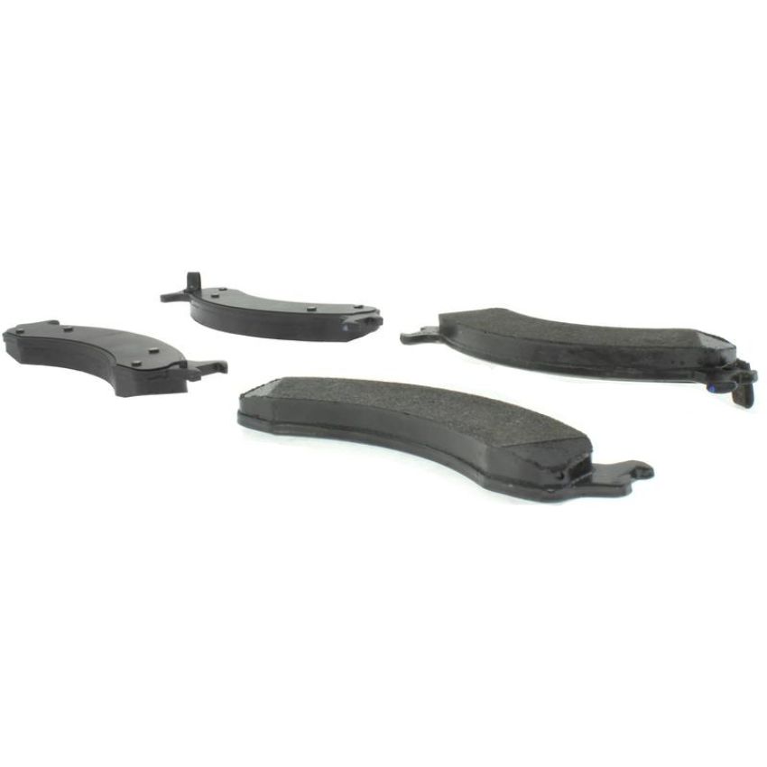 CENTRIC PARTS 102.08210 C-Tek Semi-Metallic Brake Pads with Shims