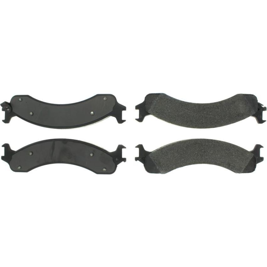 CENTRIC PARTS 102.08210 C-Tek Semi-Metallic Brake Pads with Shims