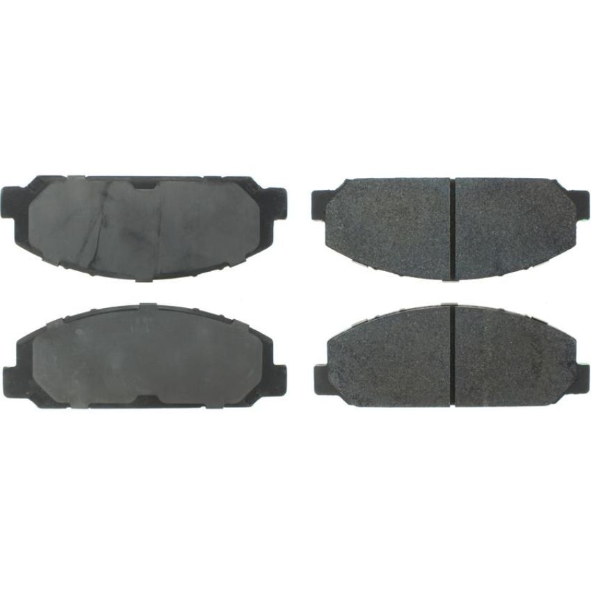 CENTRIC PARTS 102.08270 C-Tek Semi-Metallic Brake Pads with Shims