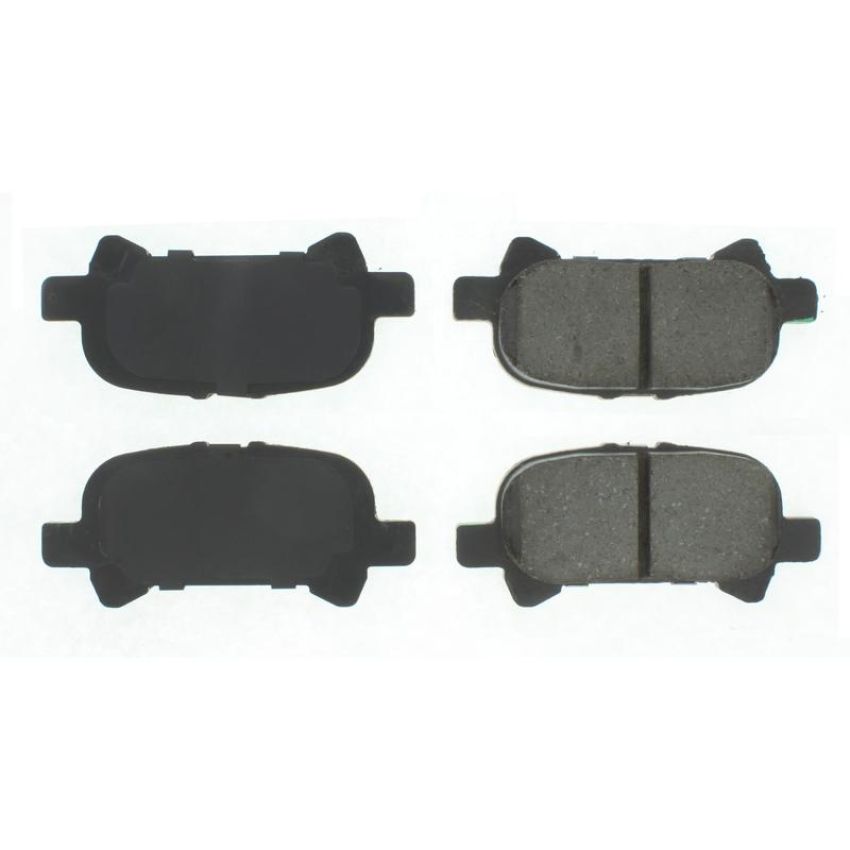 CENTRIC PARTS 102.08280 C-Tek Semi-Metallic Brake Pads with Shims