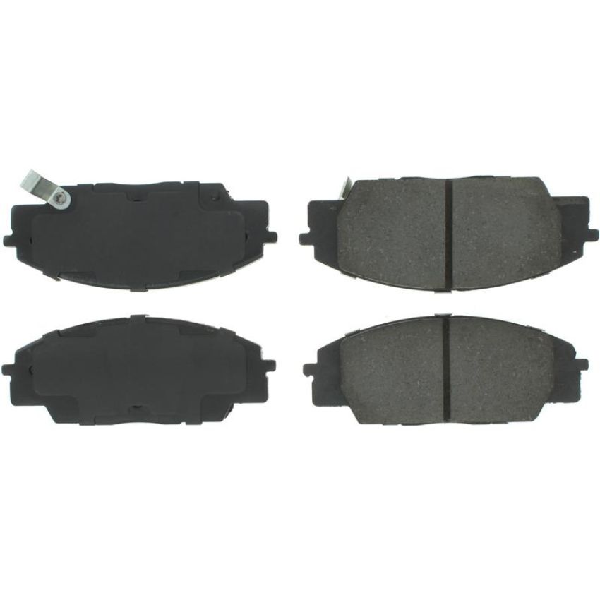CENTRIC PARTS 102.08290 C-Tek Semi-Metallic Brake Pads with Shims