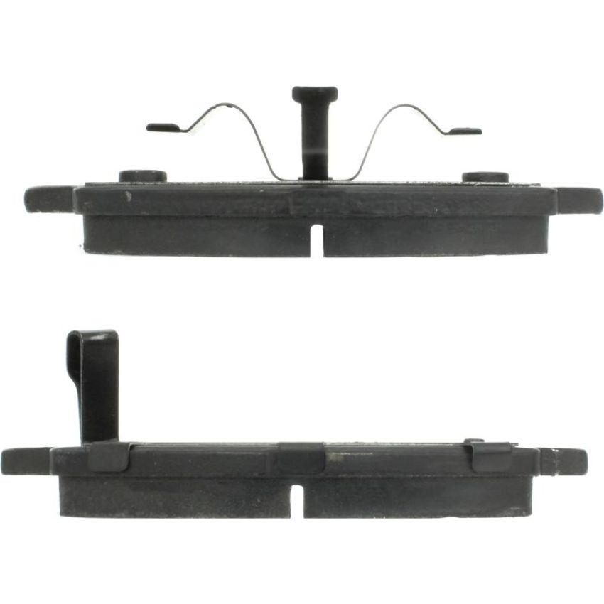 CENTRIC PARTS 102.08320 C-Tek Semi-Metallic Brake Pads with Shims