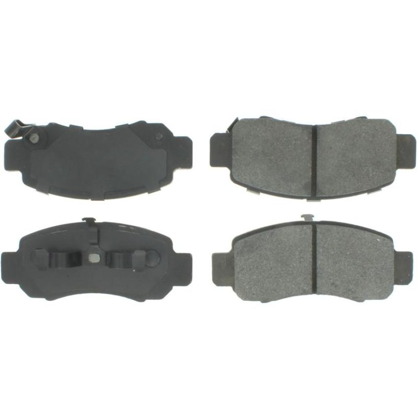CENTRIC PARTS 102.08320 C-Tek Semi-Metallic Brake Pads with Shims