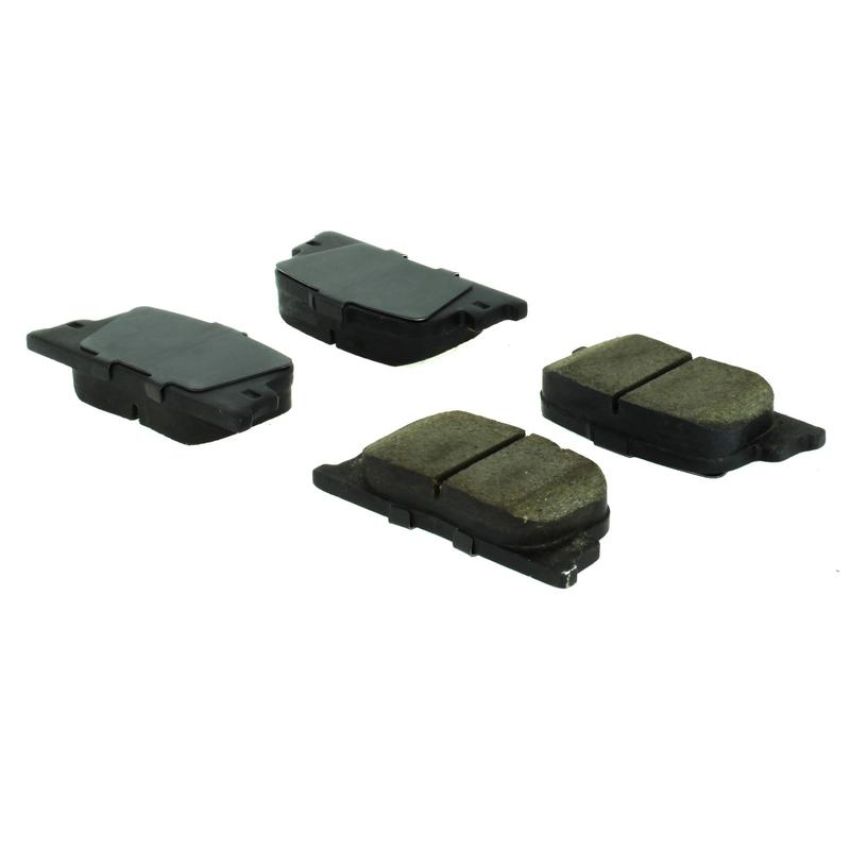 CENTRIC PARTS 102.08350 C-Tek Semi-Metallic Brake Pads with Shims