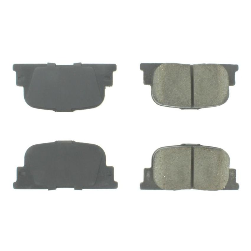 CENTRIC PARTS 102.08350 C-Tek Semi-Metallic Brake Pads with Shims
