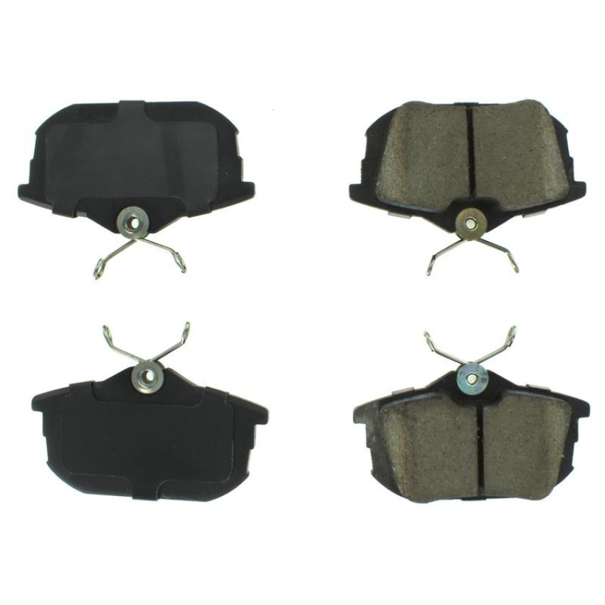 CENTRIC PARTS 102.08380 C-Tek Semi-Metallic Brake Pads with Shims