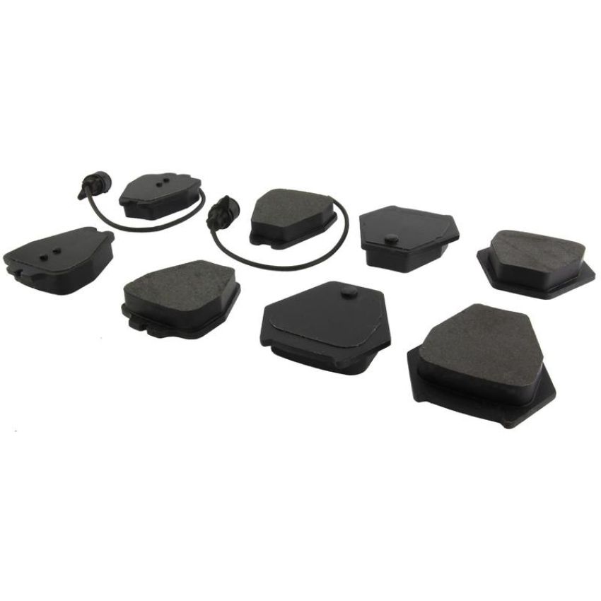 CENTRIC PARTS 102.08391 C-Tek Semi-Metallic Brake Pads with Shims