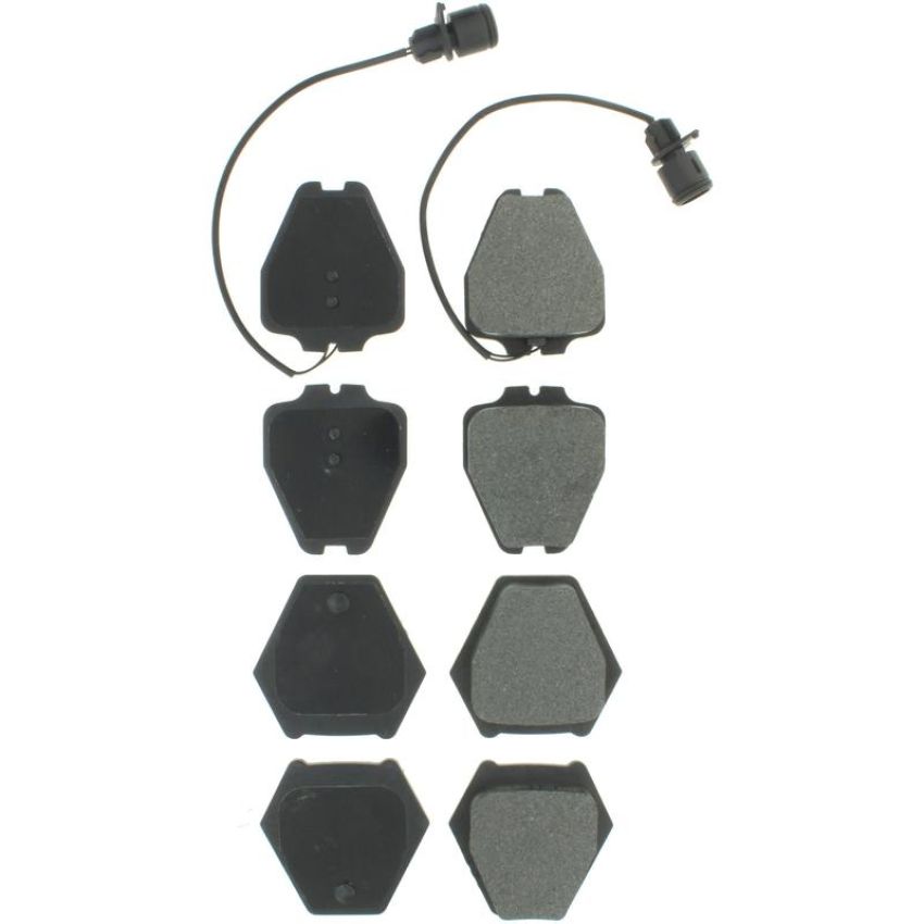 CENTRIC PARTS 102.08391 C-Tek Semi-Metallic Brake Pads with Shims