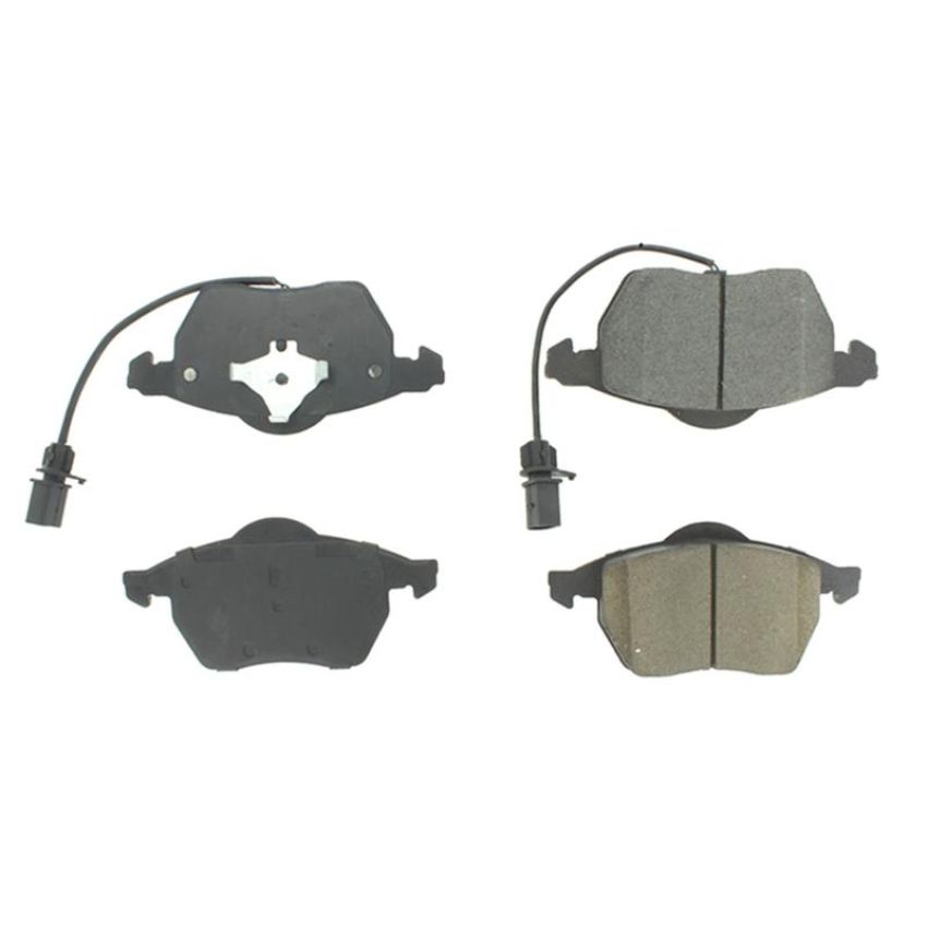 CENTRIC PARTS 102.08400 C-Tek Semi-Metallic Brake Pads with Shims