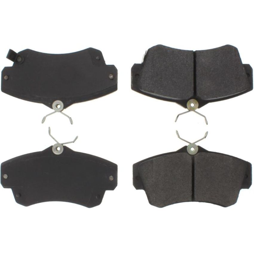CENTRIC PARTS 102.08410 C-Tek Semi-Metallic Brake Pads with Shims
