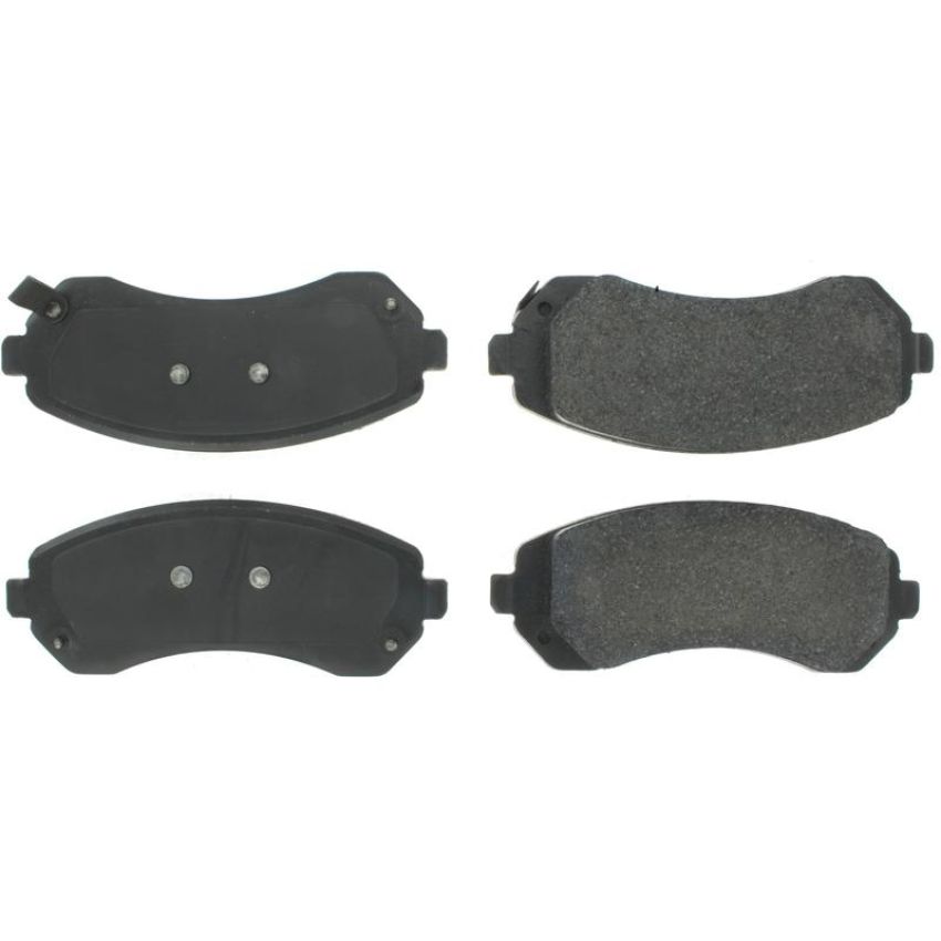 CENTRIC PARTS 102.08440 C-Tek Semi-Metallic Brake Pads with Shims
