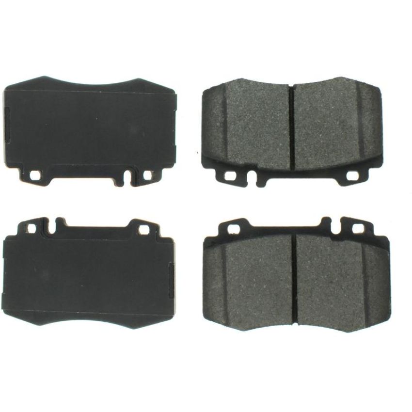 CENTRIC PARTS 102.08470 C-Tek Semi-Metallic Brake Pads with Shims