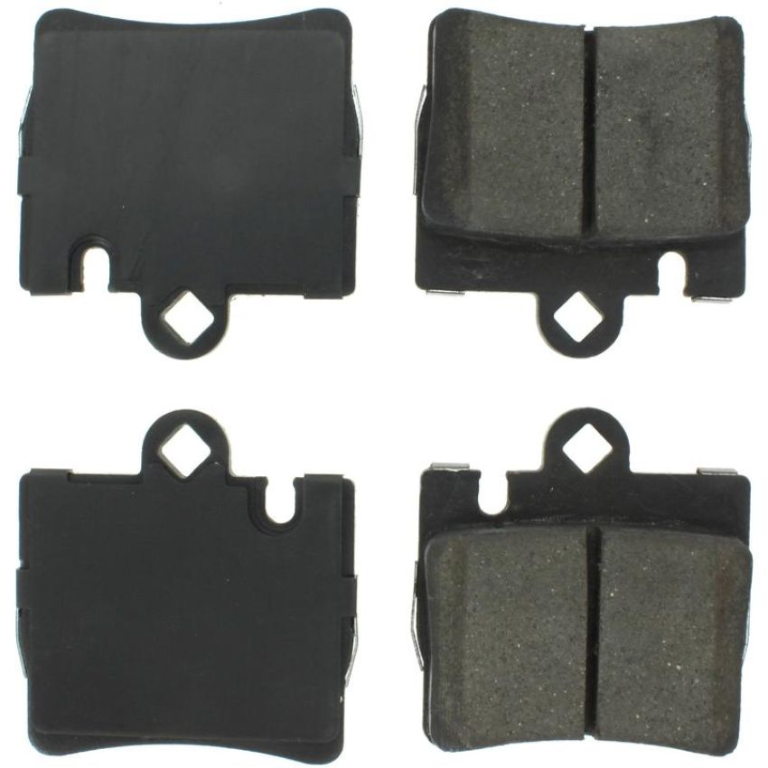 CENTRIC PARTS 102.08480 C-Tek Semi-Metallic Brake Pads with Shims