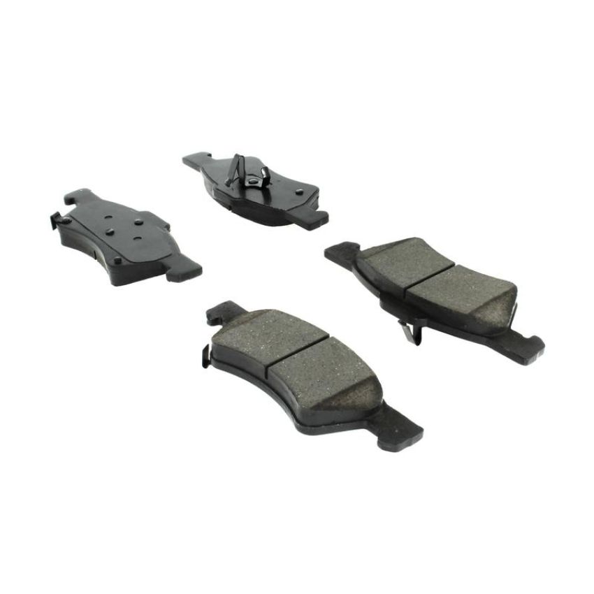 CENTRIC PARTS 102.08570 C-Tek Semi-Metallic Brake Pads with Shims