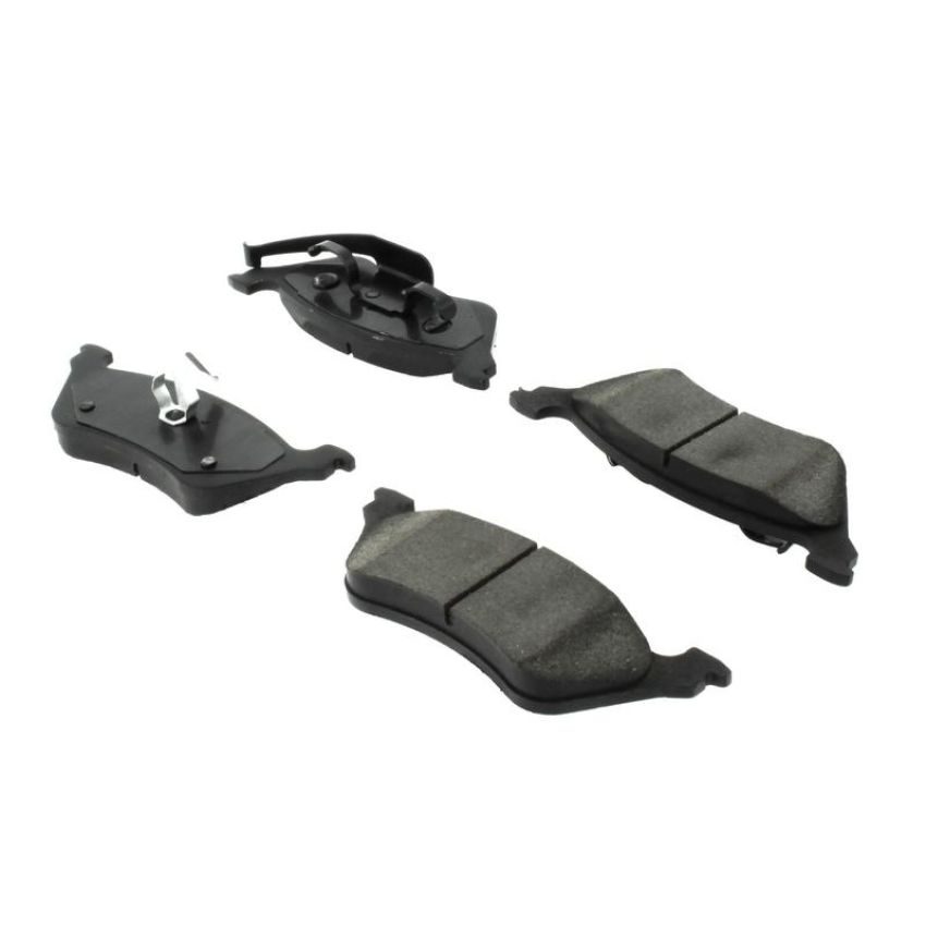 CENTRIC PARTS 102.08580 C-Tek Semi-Metallic Brake Pads with Shims