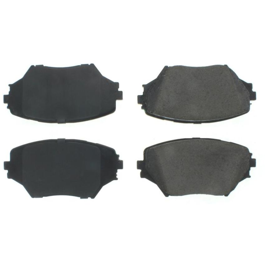 CENTRIC PARTS 102.08620 C-Tek Semi-Metallic Brake Pads with Shims