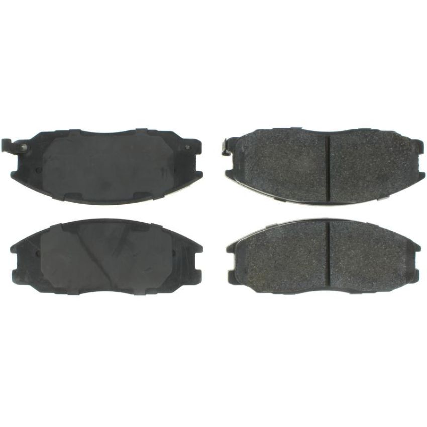 CENTRIC PARTS 102.08640 C-Tek Semi-Metallic Brake Pads with Shims