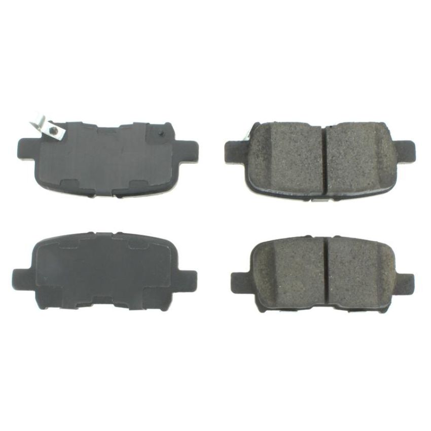 CENTRIC PARTS 102.08650 C-Tek Semi-Metallic Brake Pads with Shims