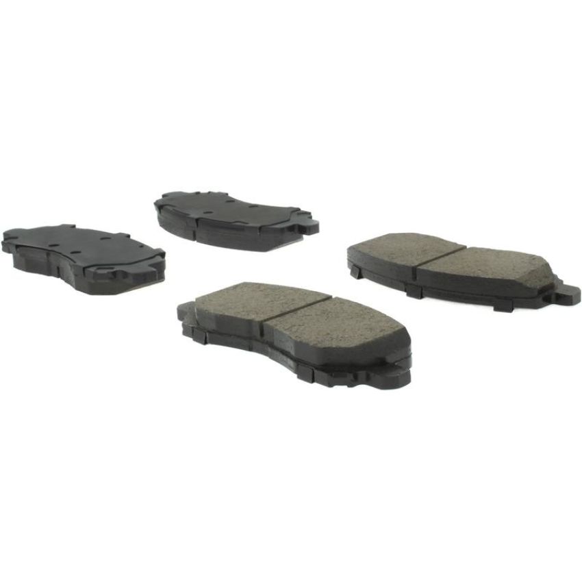 CENTRIC PARTS 102.08660 C-Tek Semi-Metallic Brake Pads with Shims