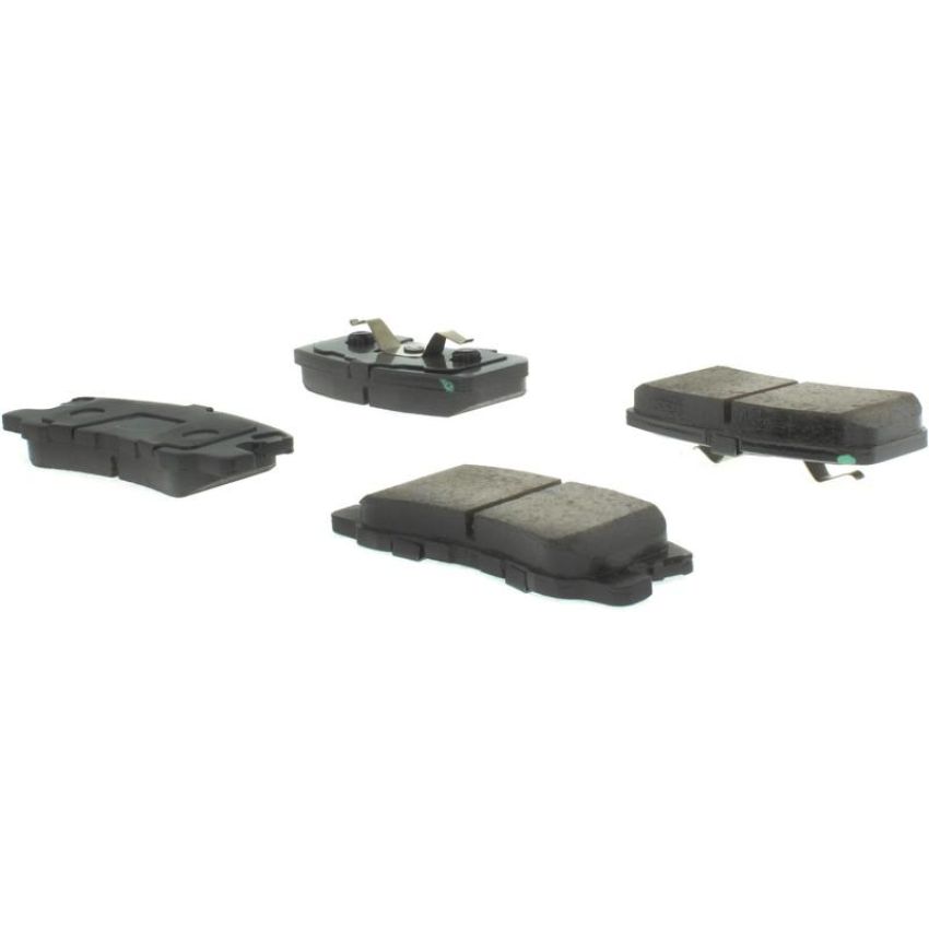 CENTRIC PARTS 102.08680 C-Tek Semi-Metallic Brake Pads with Shims